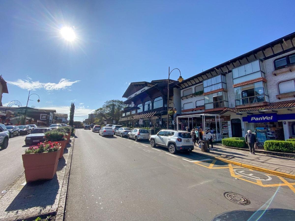 Locar-In Gramado- 100M Rua Cobertaアパートメント エクステリア 写真