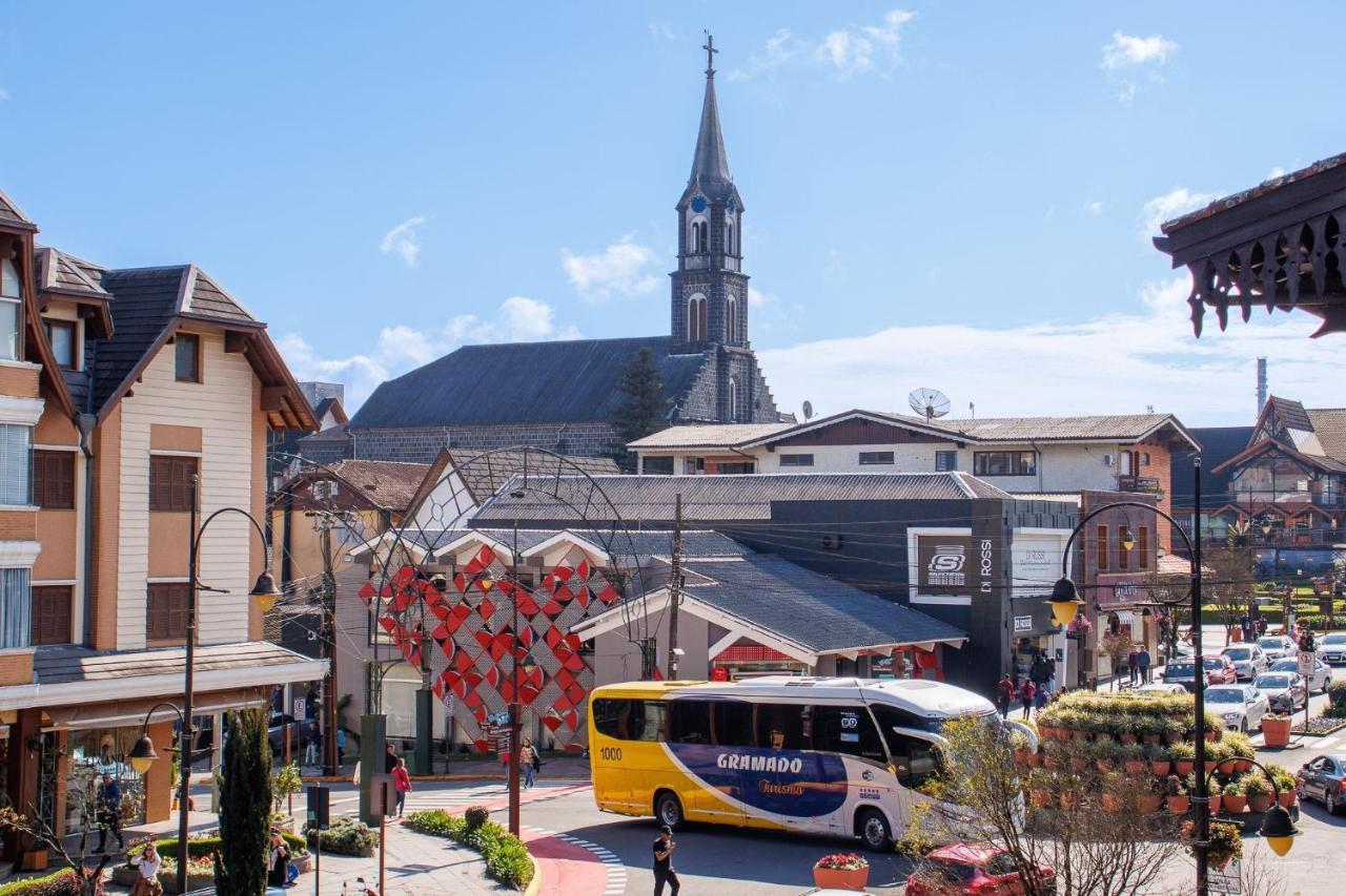 Locar-In Gramado- 100M Rua Cobertaアパートメント エクステリア 写真