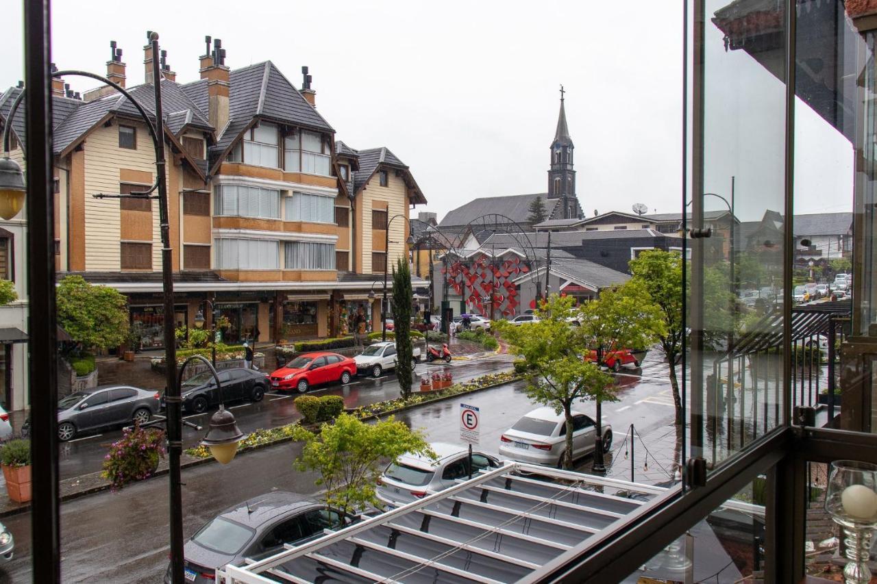 Locar-In Gramado- 100M Rua Cobertaアパートメント エクステリア 写真