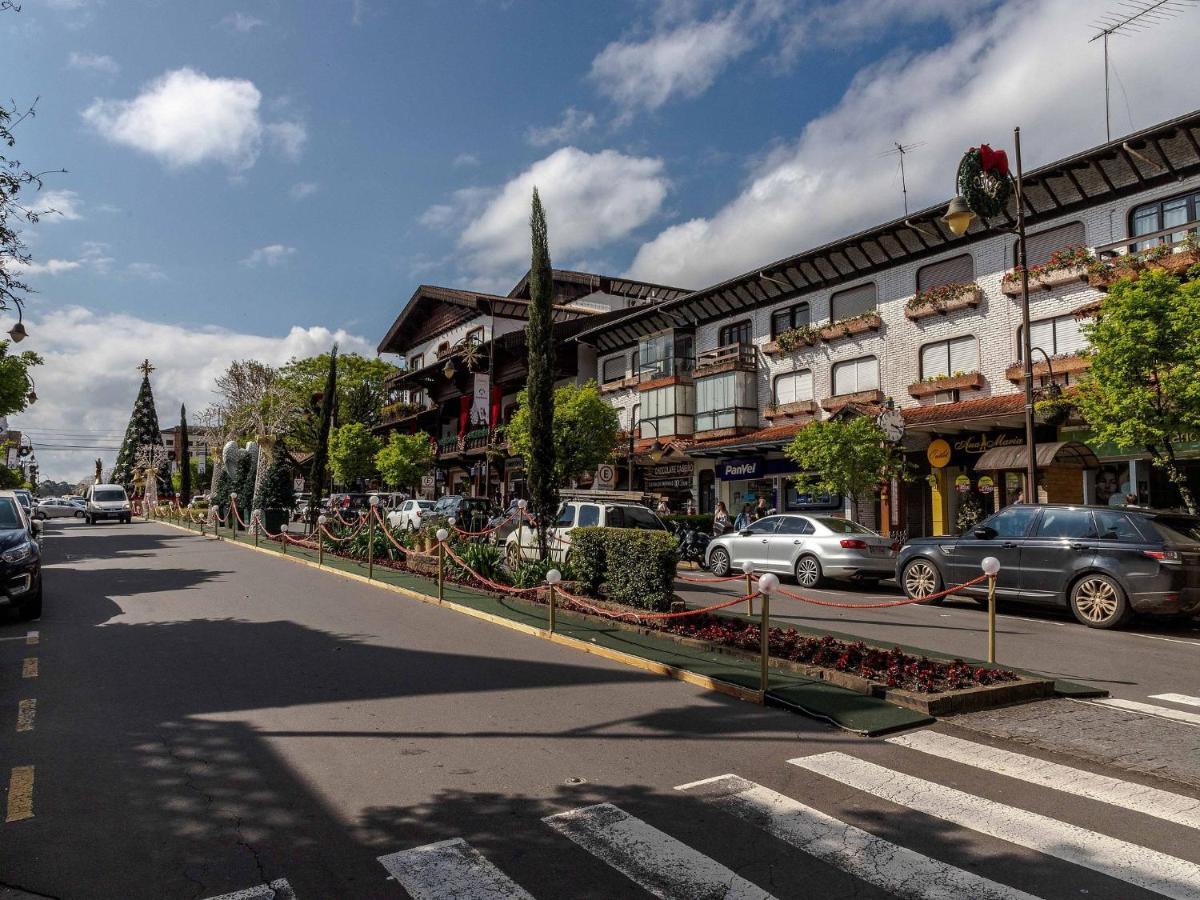 Locar-In Gramado- 100M Rua Cobertaアパートメント エクステリア 写真